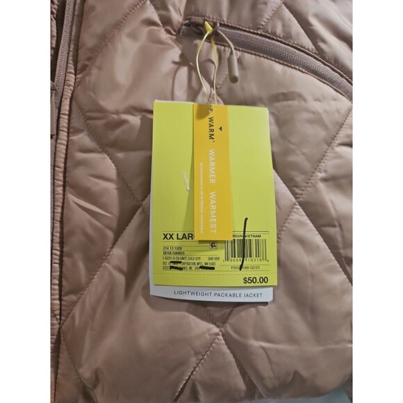 All in Motion Women's Tan Jacket Size XXL - Picture 4 of 9